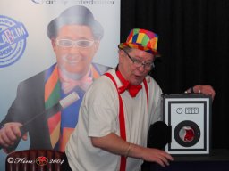 Pierre Mardue im Gleisgarten am 21. April 2024